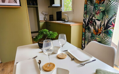 Stacaravans Oasis 2 slaapk. Stacaravans Oasis 2 slaapk.